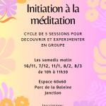 flyer initiation à la méditation